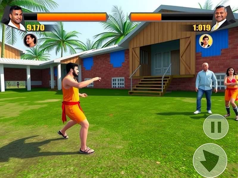 Kerala Kick Vanquisher Game Screenshot
